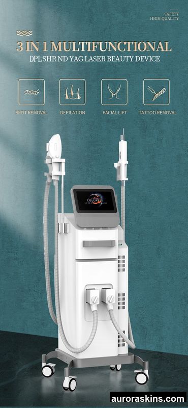 3-in-1 Photonic Hair Reduction & Skin Refinement Device-For Acne Mark Improvement and Skin Renewal-All Skin Types