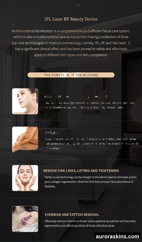 3-in-1 Photonic Hair Reduction & Skin Refinement Device-For Acne Mark Improvement and Skin Renewal-All Skin Types
