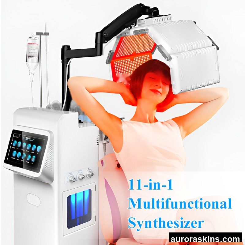 Cold Light PDT Dermabrasion Face Machine Deep Cleaning Facial Machine Pdt Led Light Therapy Machine Dermabrasion Facial Machine