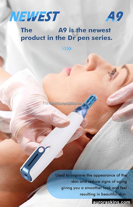 Adjustable-Depth Handheld Dr. A9 Beauty Device-Professional Electric Unit for Skin Renewal and Pore Refinement