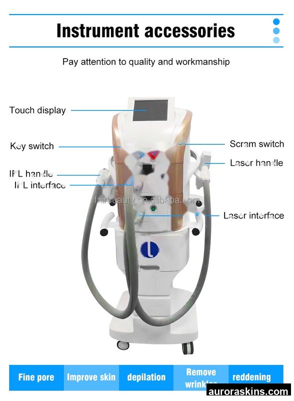 M22 Salon-Grade Photon & Light-Based Beauty Machine-Unwanted Hair Management, Tattoo Lightening, and Skin Renewal