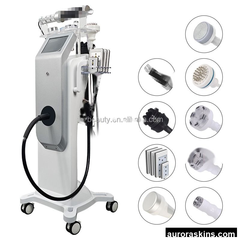 2026 Vertical Type Vertical Fat Reduction Machine for Salon Use Body Slimming Weight Loss Equipment 9 in 1 40 K Multifunctional