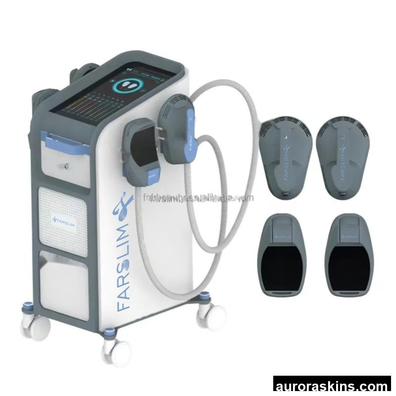 2025 Customized 4 Handles Butt Hip Breast Massager Aurora Skins Neo RF 14 Tesla Bodi Slimming Machine Fat Burning Machine Commercial