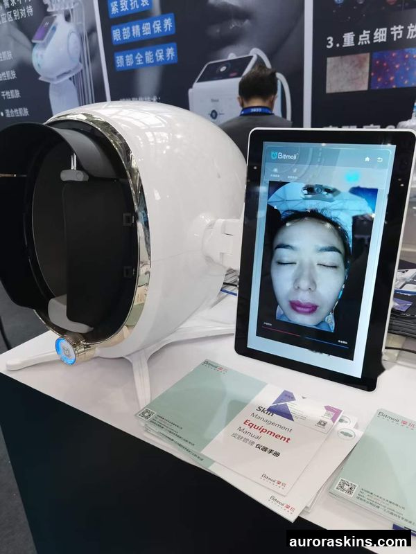 2025 New Trending 3D Skin Analyzer Desktop 3D Skin Detector LED Light Source USB for Beauty Salon Home Use