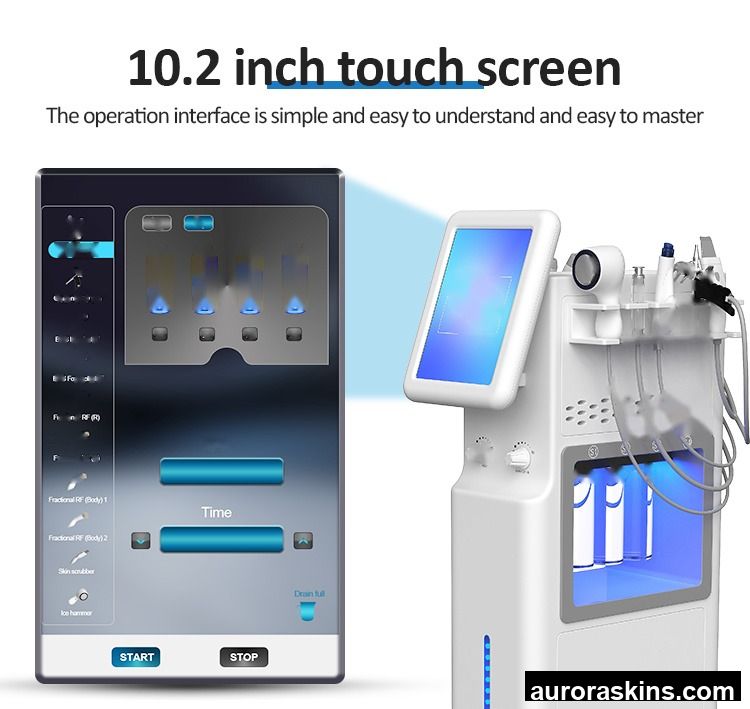 2026 Advanced Facial Machine Deep Cleaning Blackhead Removal Facial Spa Beauty Oxygen Machine Multifunctional Machine for Salon