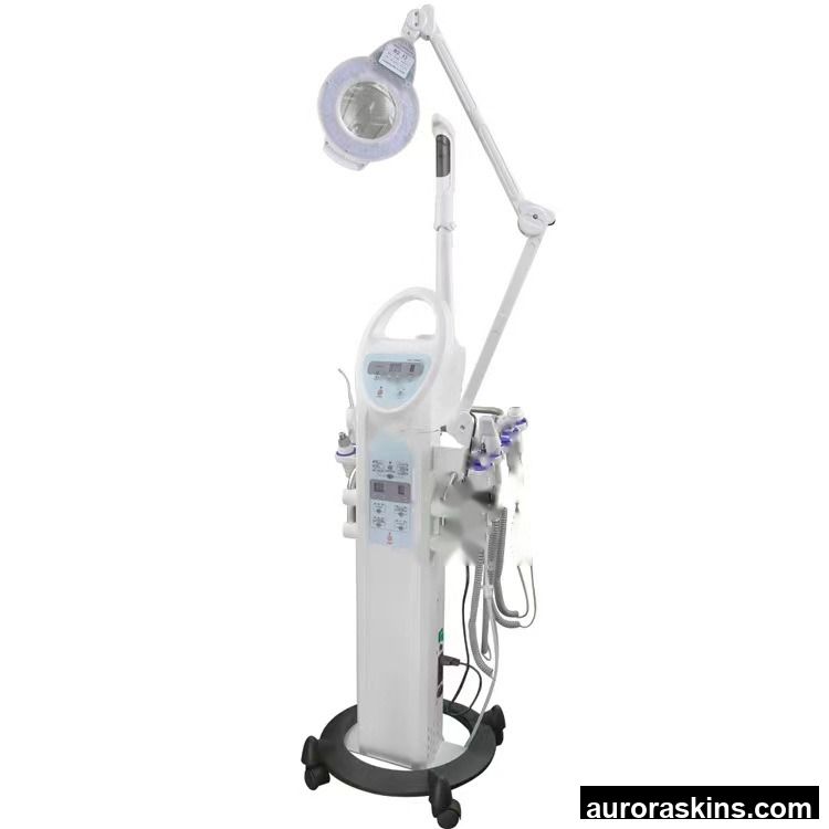 Factory Direct Sales Deep Cleaning Facial Resurfacing Unit-Micro Dermabrasion & Water Peel Technology, Oxygen Bubble Treatment