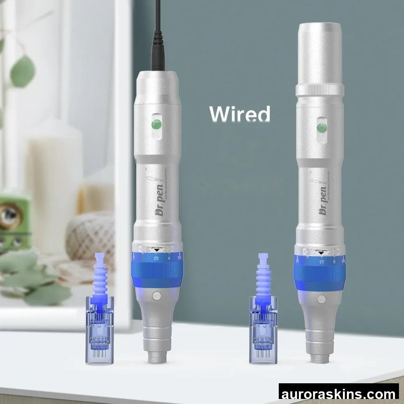 Wholesale FR-A6 Wireless LED Microneedle Pen Electric Beauty Instrument Home Use Made Durable Plastic 0.5kg Dr.Pen Cross-Border