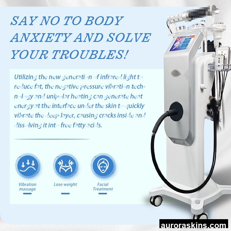 2026 Vertical Type Vertical Fat Reduction Machine for Salon Use Body Slimming Weight Loss Equipment 9 in 1 40 K Multifunctional