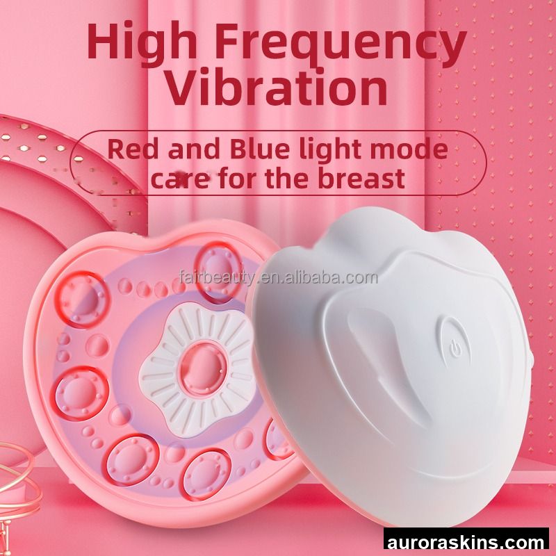 Breast Augmentation Firmer-Micro-Current Technology for Nipple Care and Natural Shaping, Wireless Remote Control Breast Massage