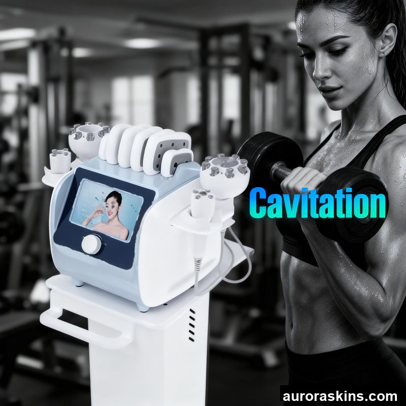 2026 40K 635-650nm Non-invasive Fat Loss Vacuum Negative Pressure Facial Tightening Breast Massager Body Shaping Beauty Device