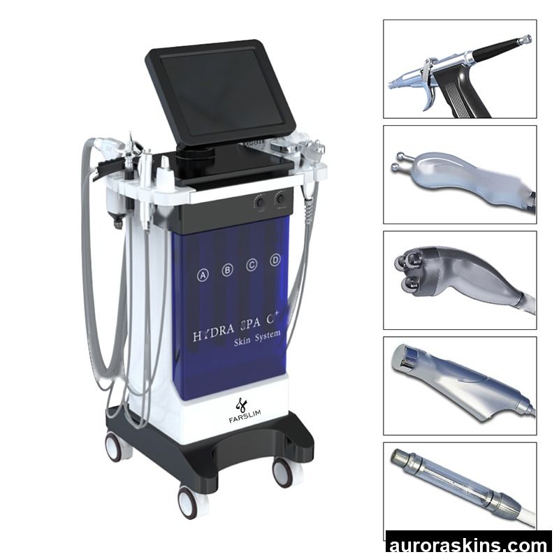 2026 Aurora Skins Direct Sales 11-in-1 Bubble Deep Cleansing and Rejuvenating Skin Care Instrument