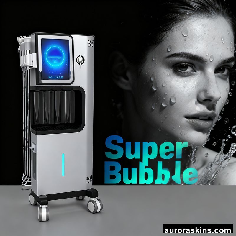 2026 Face Tightening Dermabrasion Wrinkle Removal Water Milling Cleaning and Carbon-oxygen Bubble Face Cleaning Beauty Device