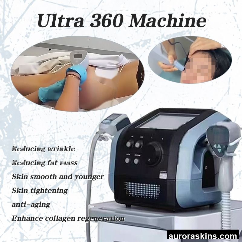 High Frequency 360 Degree Rotating Breast Massage 2 in 1 360 Negative Pressure Lymphatic Drainage 360 Body Slimming Machine