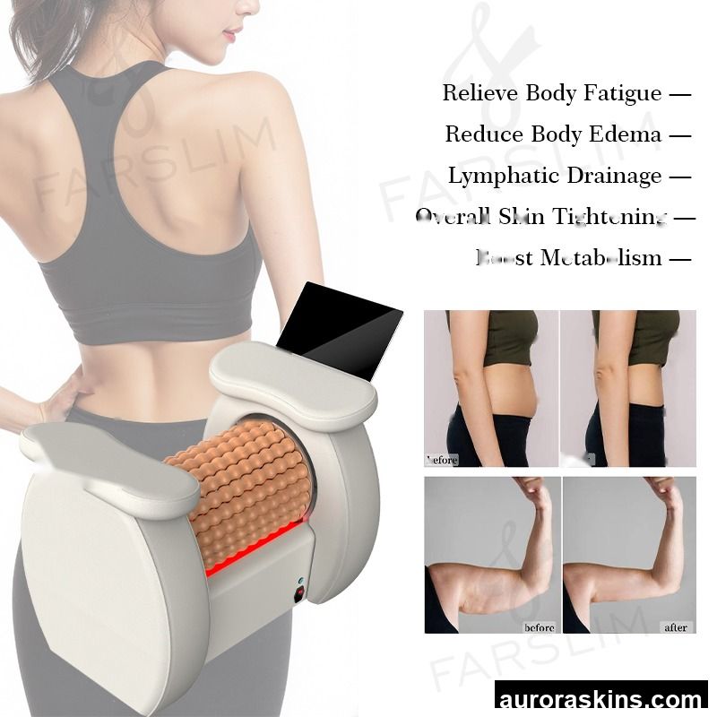 2026 Body Roll Infrared Therapy Machine 360° Lymphatic Drainage Roller Sculpt Capsule Infrared Body Roll / Body Roll Tunnel