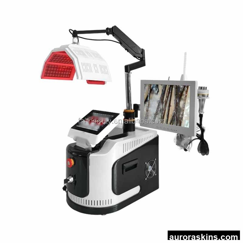 2024 Scalp Massage Hair Growth Machine with Hair Analyser for Hair Loss Treatment