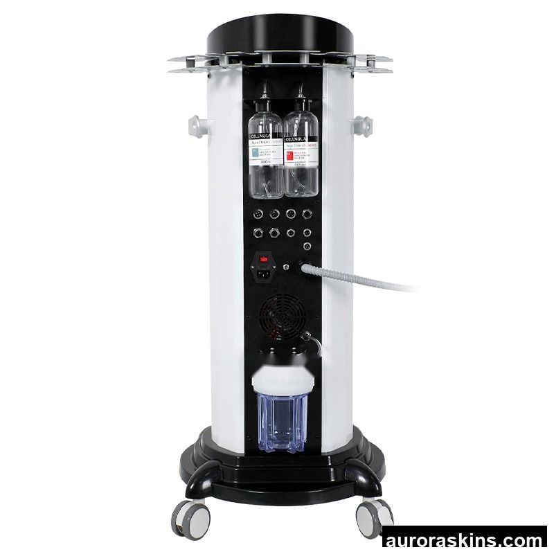 9-in-1 Aqua Facial Machine Oxygen Jet Deep Skin Cleansing Spa System with Touch Screen EU US ZA Plug Optional