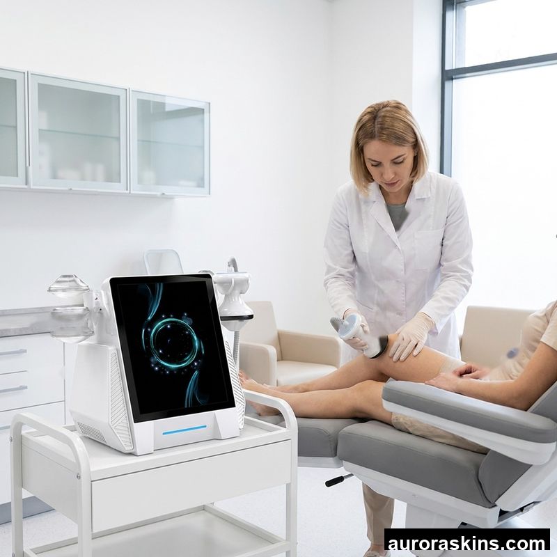 Factory Price 2026 Aurora Skins Portable Single-Handle Focused Wave Therapy-Pain Relief & Physio Device