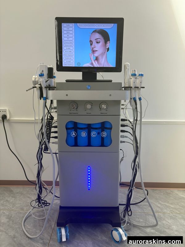 More Power Than 14-in-1 Beauty Facial Machine 18 in 1 BIO PDT 90kpa Vacuum Cold Hammer Tripolar for Skin Management Center