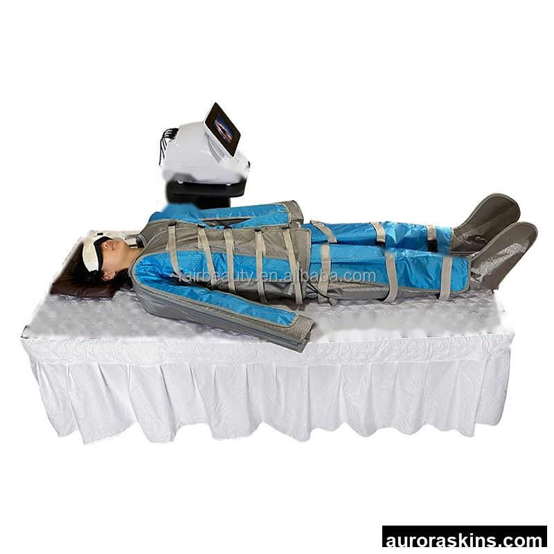 Therapeutic Air Compression Pressotherapy Unit-Promotes Weight Reduction, Lymphatic Flow, Relaxation, and Body Shaping