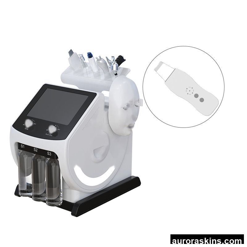 Exfoliating 6-in-1 Peeling Machine Whitening Machine Microcrystalline Peeling Surface Cleaning Machine