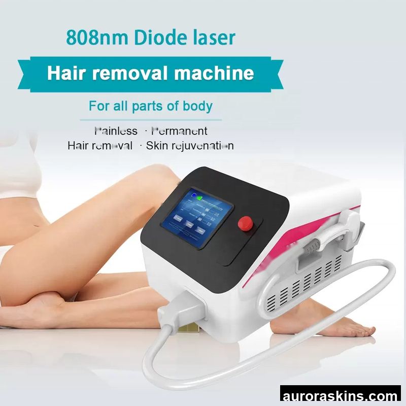2026 Portable Painless Three-Wavelength (755nm, 808nm, 1064nm) Hair Remover 808nm Intensity Skin Whitening and Firming