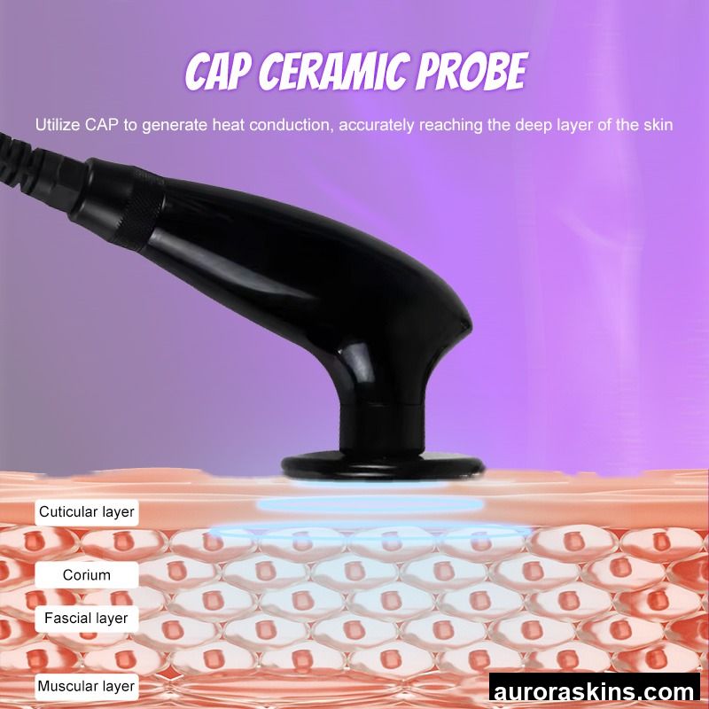 448K Ret Cet Tecar Facial Lifting Physical Therapy Lymphatic Drainaged Pain Relief 448kHz Tecar Therapy Machine