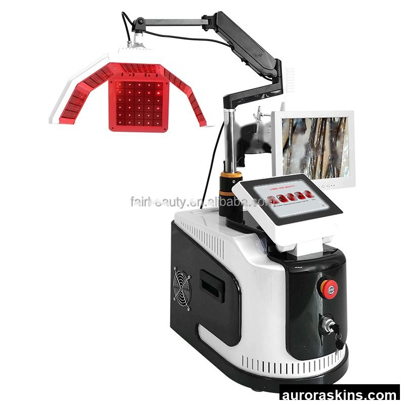 2024 Scalp Massage Hair Growth Machine with Hair Analyser for Hair Loss Treatment