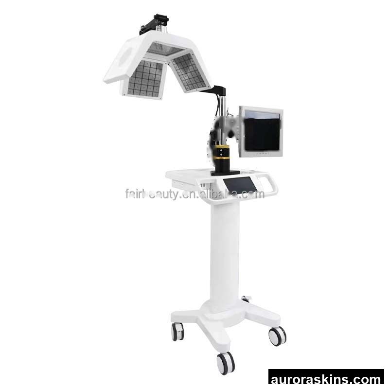Multifunctional Oxygen Facial High Frequency Hair Detection Facial Machine Vertical Hair Growth Machine