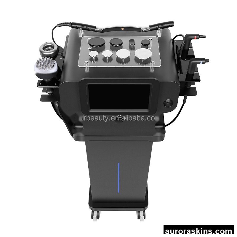 Aurora Skins a 6in1 Massager LIfting Tee Newest 448 face neck lifitng model standing factory price