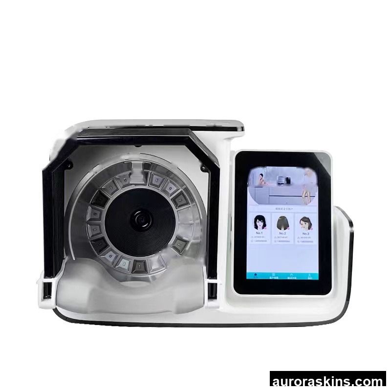 Three-Generation AI Intelligent Commercial Use Skin Analyzer New Magic Mirror Face Tester LED Light Source Management System