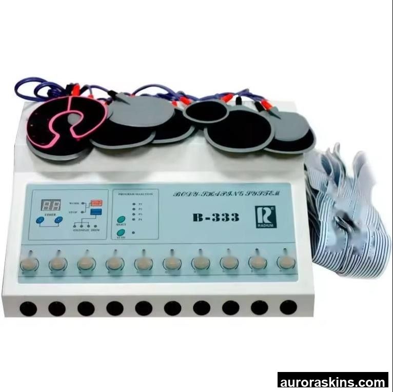 B333 11-in-1 Physiotherapy Micro-current Meridian Therapy Electrical Muscle Stimulation Electrode Patch Slimming Machine
