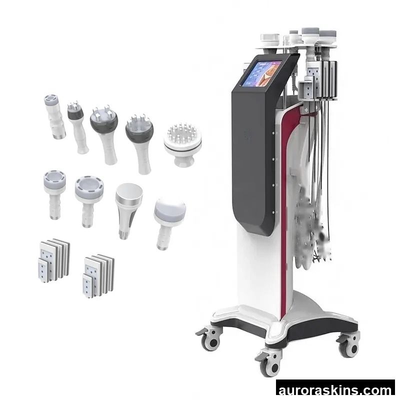 TWO Color 10 in 1 Home Salon Use Body Management 80K/40k/30k Cavi Vacuum Neck and Shoulder Massagers Discharge Fat Blasting Firm