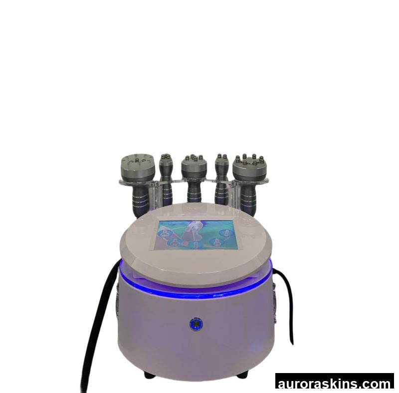 Aurora Skins 5in1 Massager Face Neck Breast Cupping Lifting Salon Slimming Homeuse cavi 25 30 40