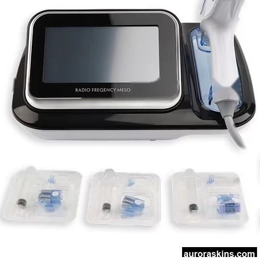 Comfortable Free Needles Vacuum Mesotherapy Injector Facial Hyaluronic Injector with Mesotherapy Handle 7-inch Touch Screen