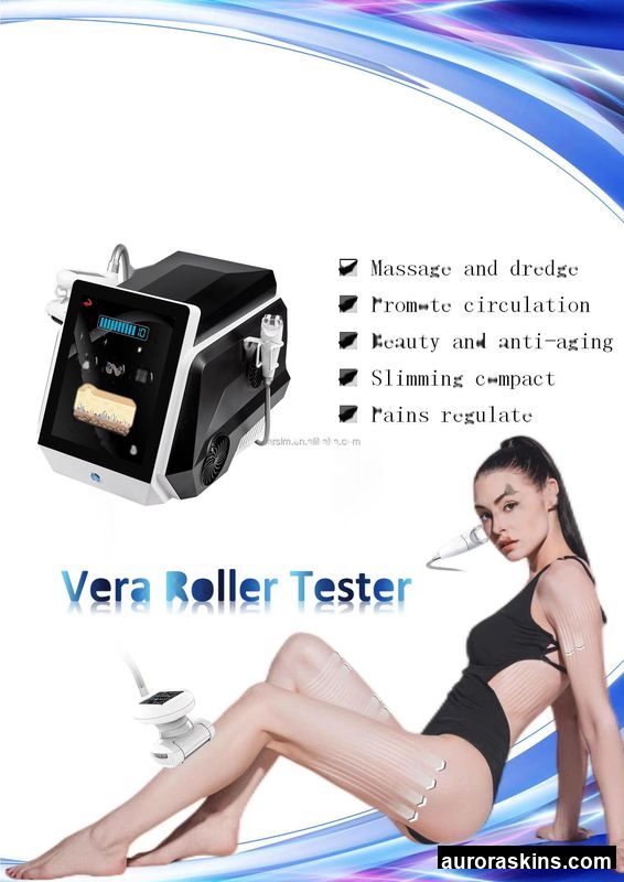 Portable Vera Roller Tester for Body Slimming & Face Lifting Vacuum Negative Pressure Massager Machine for Cellulite Removal