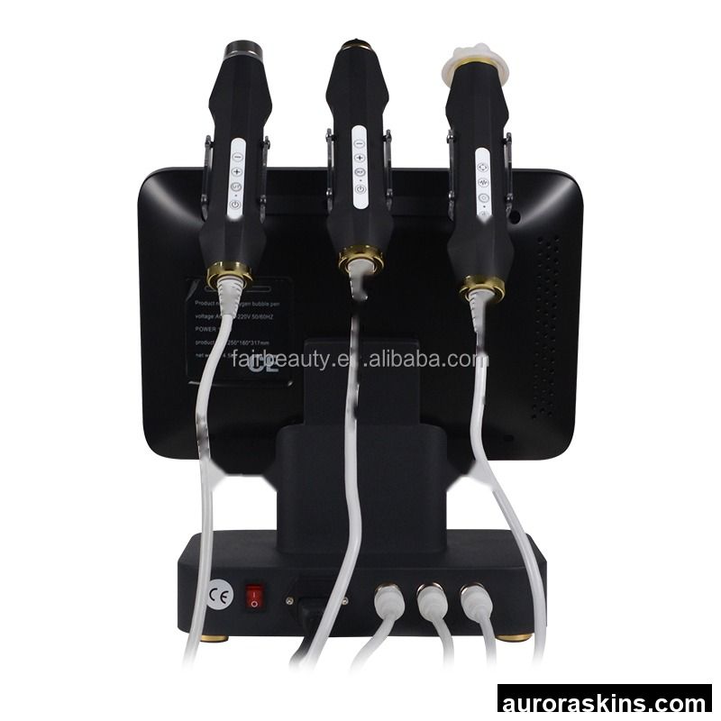 3-in-1 Desktop Facial Skin Rejuvenation Anti-aging CO2 Oxygen Bubble Facial Machine for Massage & Skin Therapy