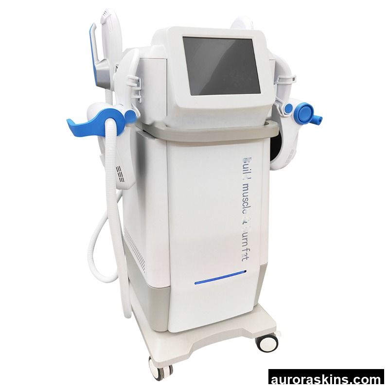 Professional Vertical 4 Handles Magnetic Muscle Stimulator with 10.4-inch Touch Screen for Beauty Salon SPA Center