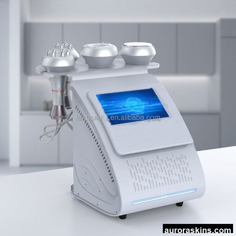 Multifunctional Fat Reduction Machine for Home and Salon Use Body Slimming Weight Loss 5 in 1 40 K ABS Stainless Beauty