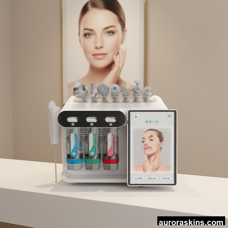 Upgraded 8 in 1 Super Bubble Oxygen Facial Machine Dermabrasion Beauty Device Deep Cleaning Anti-aging Skin Tightening Salon Use