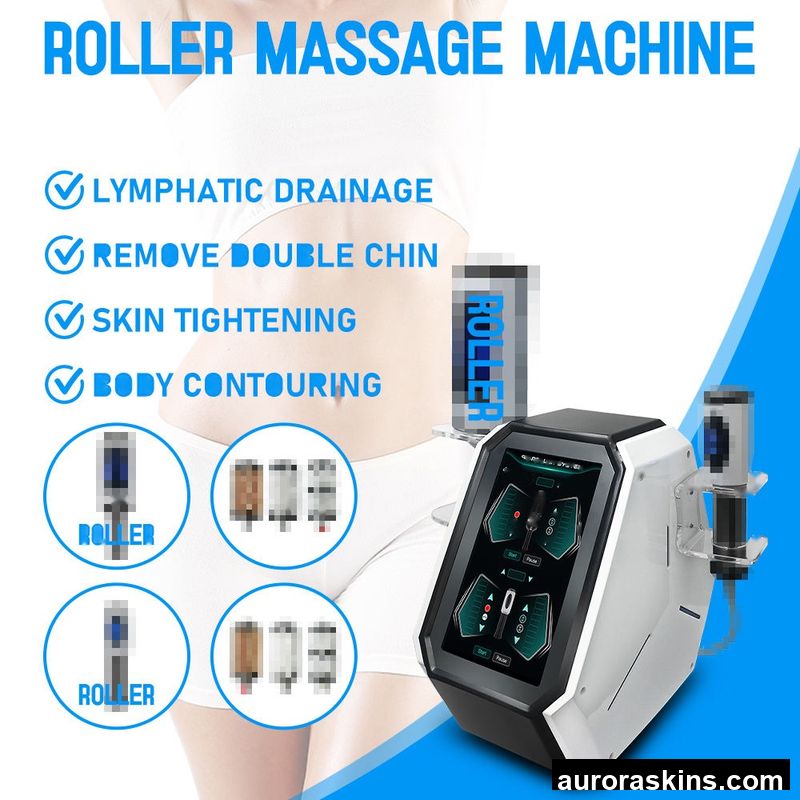 Professional 360 Degree Body Contouring Massager Body Shape Skin Tightening Roller Massage Lymphatic Drainage Massage Machine