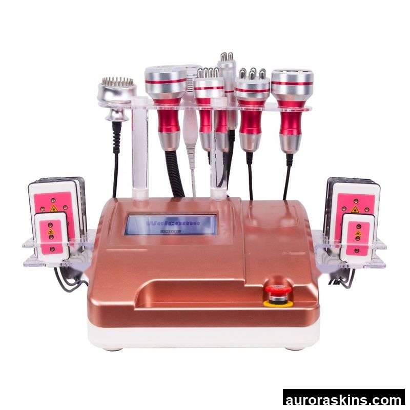 9 in 1 Cavi Machine 80k Cellulite Reduction S Shape Vacuum RF Radiofrequency Cavi Machine 80K Vacuum Cavit Machine