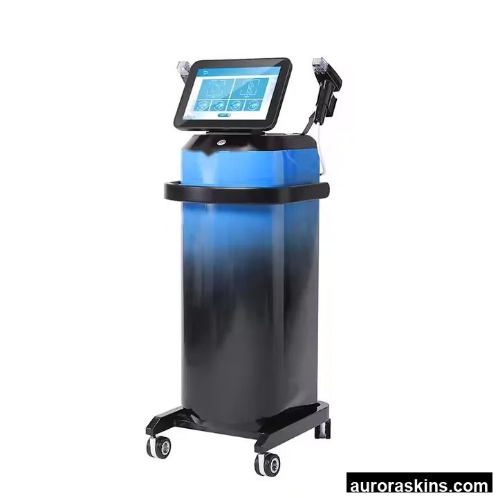 Aurora Skins a M8 Face Body Depth 8mm 7mm Body Contouring Skincare Standing Blue Massager Spa Homeuse