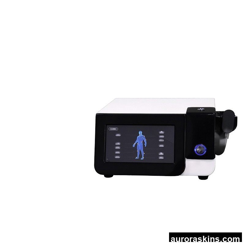 Professional Full Body Pneumatic Shockwave Massager 45 Therapy Plans HANRANMEI SW12 Handheld ABS Stainless Beauty Personal Care