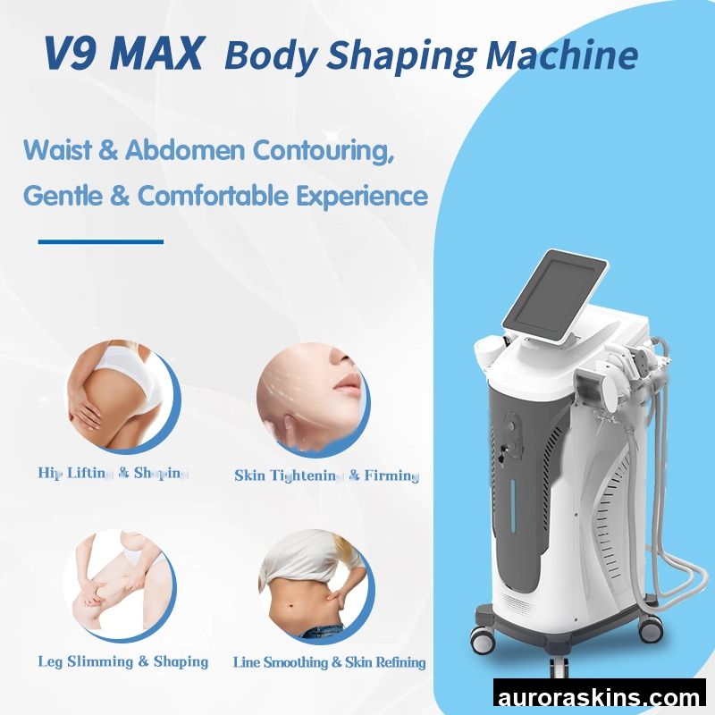 Vertical V9 MAX Shaping Anti Aging Body Rolling Belly Fat Reduction Detox Body Massager for Spa & Salon Use