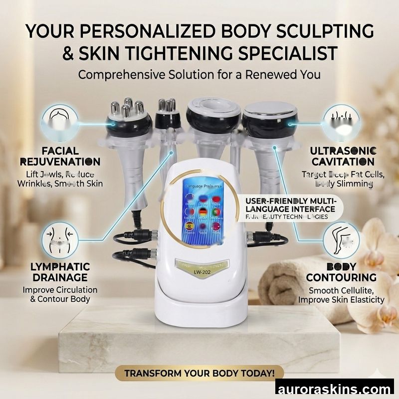 2028 Cavi Slimming Machine 40K/30K/80K Ultra Fat Burner Vacuum Skin Tightening Device Body Contouring Facial Lifting Instrument