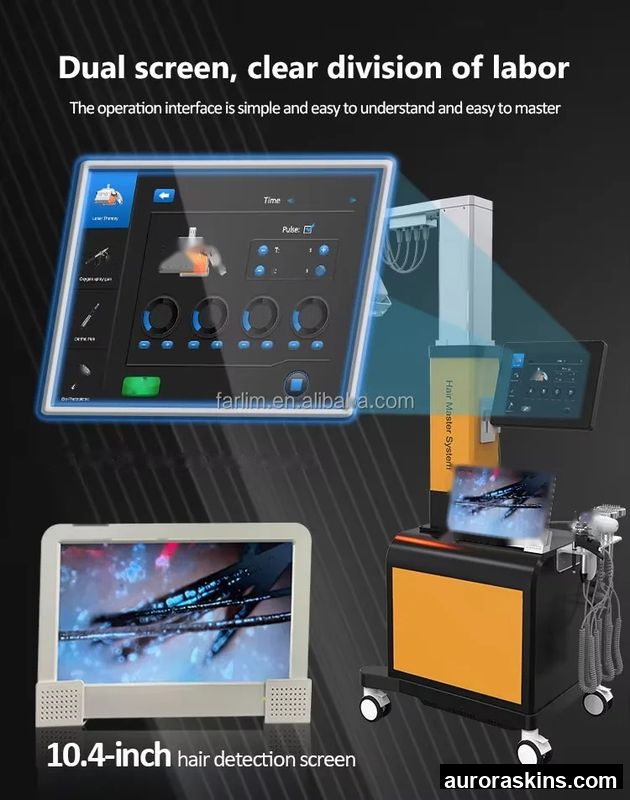 2026Hair Loss Treatment Instrument Scalp Massage Instrument Scalp Detection Hair Care Scalp Mites Removal Beauty Salon Equipment