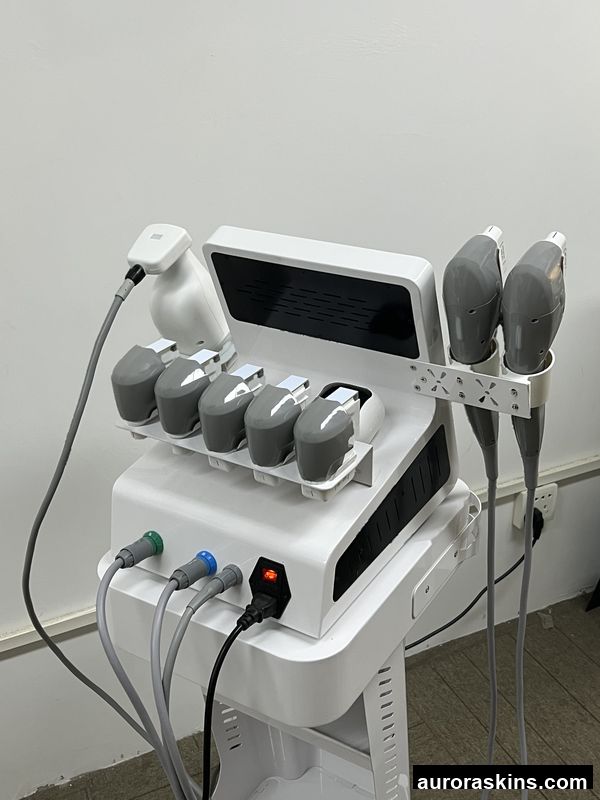 Aurora Skins a 2in1 7D 12D Face Body Lifting Massager Tightening Remove Wrinkle Jade Roller 7 Cartridges