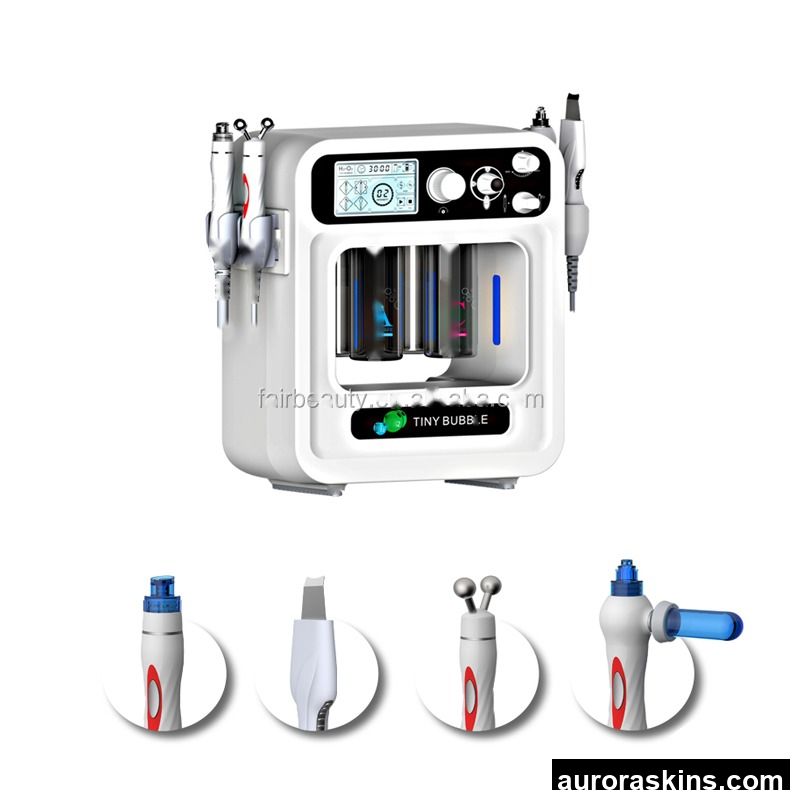 Factory Direct Sales Deep Cleaning Blackhead Remover System-Professional 4-in-1 H2 O2 & Vacuum Facial, Water Peel Technology