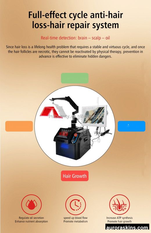 PDT Phototherapy Multifunctional Hair Care Analyzer Scalp Skin Care Analyzer Hair Regeneration Beauty Treating Alopecia