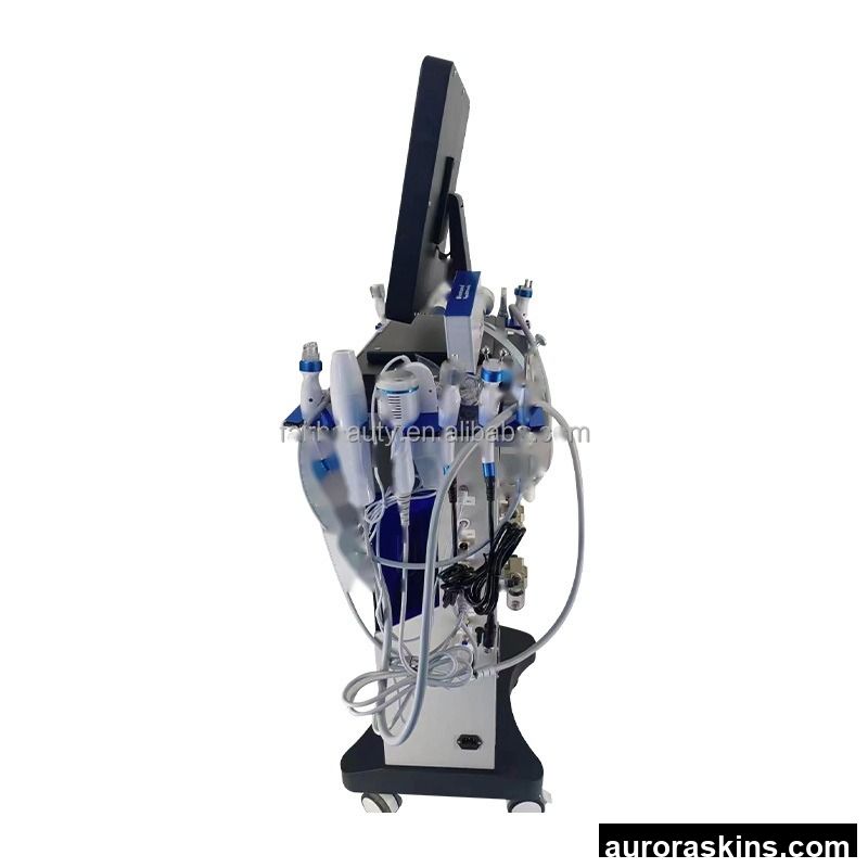 2025 Factory Price 14 in 1 Hydro Oxygen Face Cleaning Skin Care Equipment Skin Care Beauty Machine Skin Rejuvenation Beauty Spa